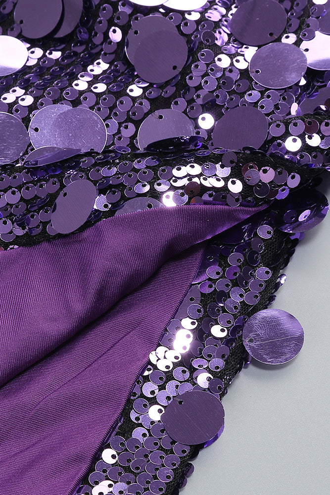 Strapppy Sequin Embellished A-line Dress