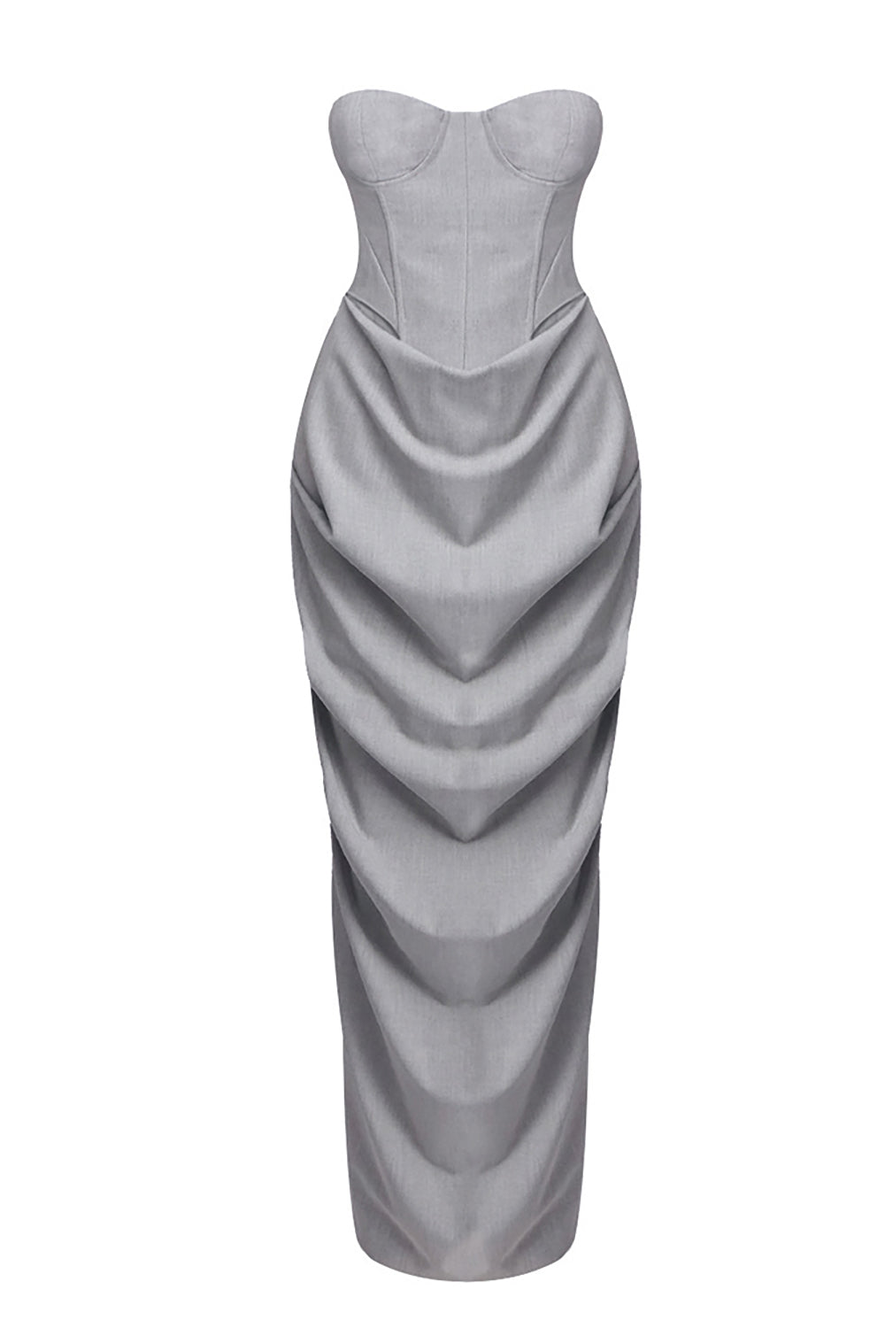 Suiting Bustir and Maxi Skirt