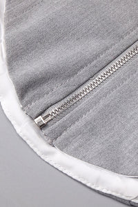 Conjunto com bustiê e saia comprida