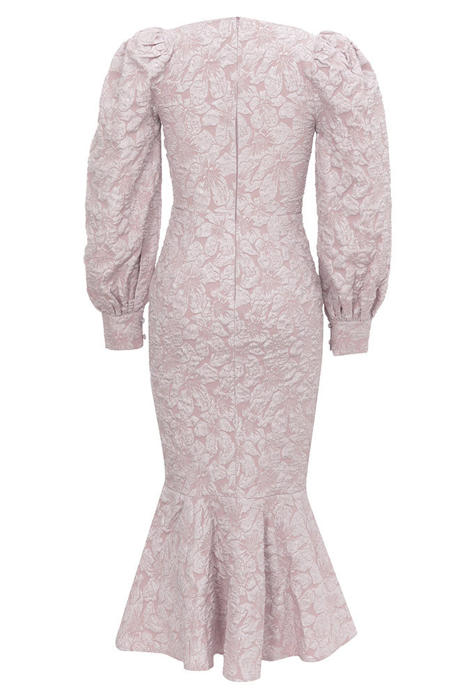 posedly rosette mermaid midi dress Petal & Pup