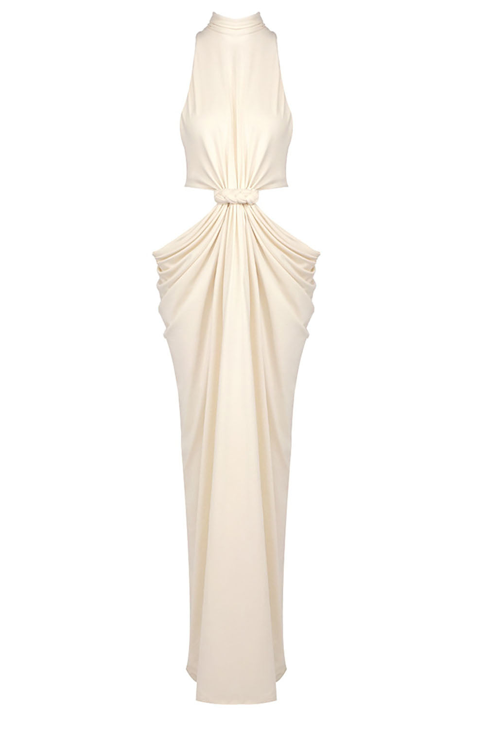 Turtle Cut Out Waist Gown