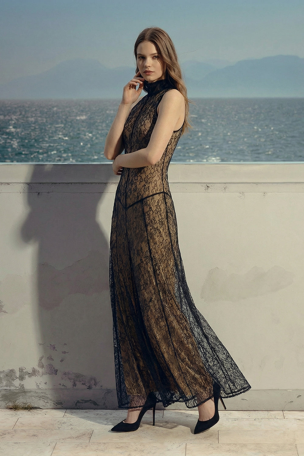 Vestido de corte en A