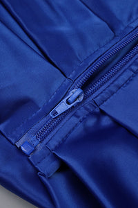 Turtleneck long-sleeve Sweater Draped Rosette Bootcut Pants