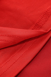 Ruched Flared Maxi Dress