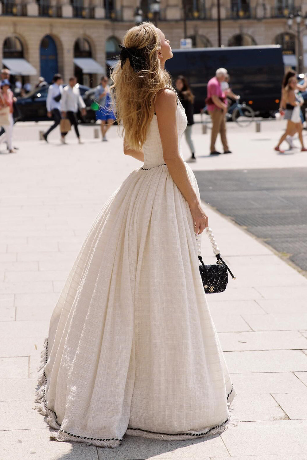 vintage style maxi dress Evermore Maxi Dress in Vintage Style Lace Small