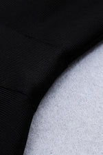 Black One-Shoulder Sleeveless Split Bandage Dress - iulover