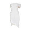 Cut Out One Shoulder Sexy Party Bandage Dress - iulover
